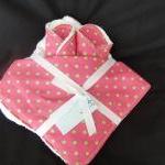 Hooded Towel With Matching..